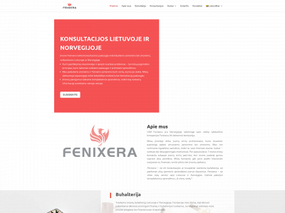 fenixera.lt snapshot