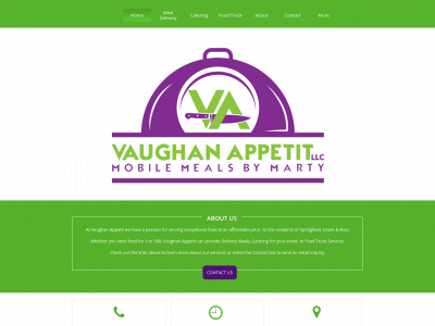 vaughanappetit.com snapshot