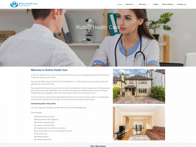 ruthracare.co.uk snapshot