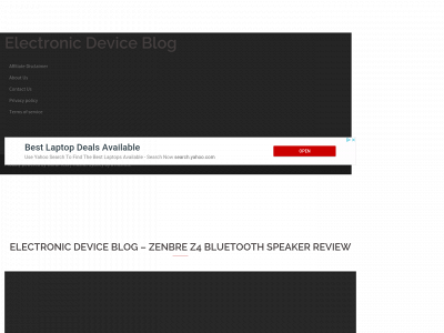 consumerdailyelectronics.com snapshot