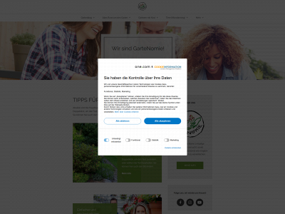 gartenomie.de snapshot