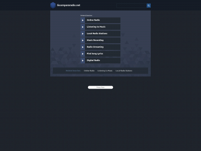 gcompararadio.net snapshot
