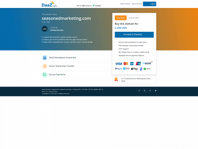 www.seasonedmarketing.com snapshot