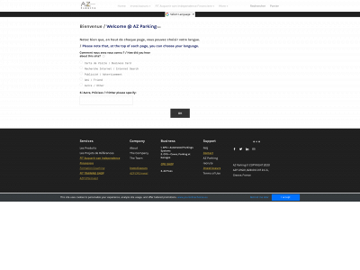 www.az-parking.com snapshot