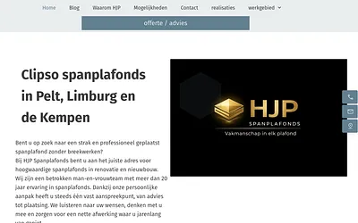 hjp-spanplafonds.be snapshot