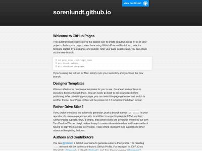 sorenlundt.dk snapshot