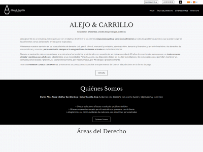 estudijuridicalejocarrillo.com snapshot