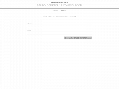 baubodemeter.com snapshot