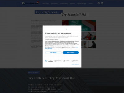 mainsailhr.be snapshot