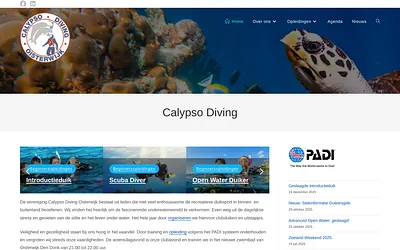calypsodiving.nl snapshot