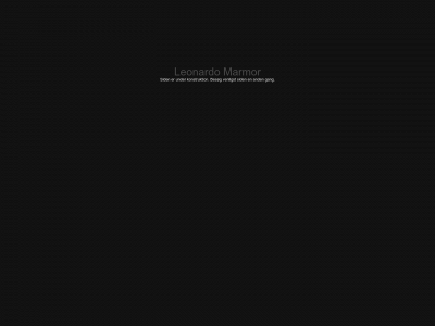 leonardomarmor.com snapshot