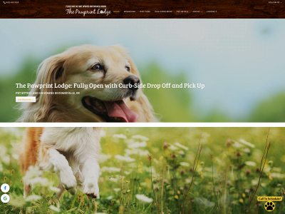 thepawprintlodge.com snapshot