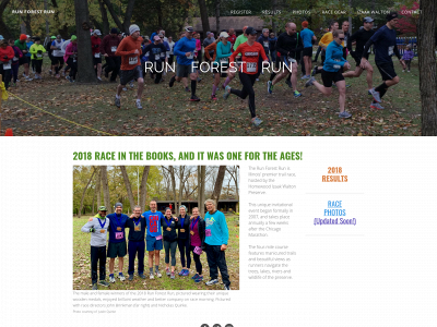 www.runtheforest.com snapshot
