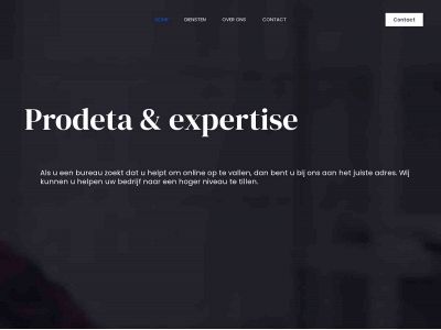 prodetaexpertise.nl snapshot