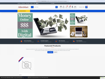 allenmart.com snapshot