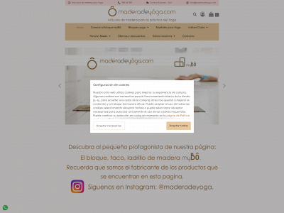 maderadeyoga.com snapshot