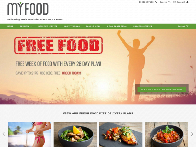 www.myfood.co.uk snapshot