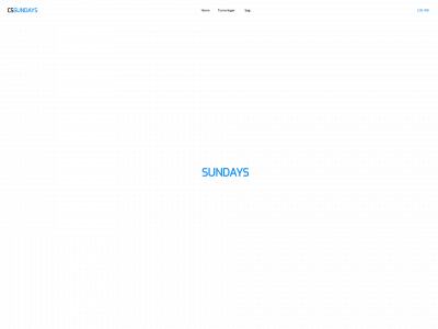cssundays.dk snapshot