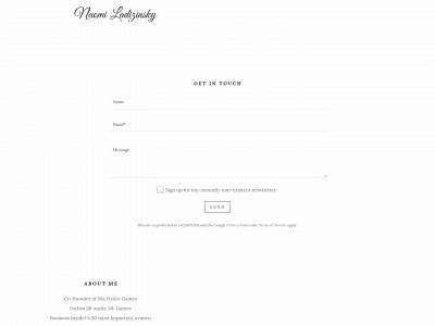 naomiladizinsky.com snapshot