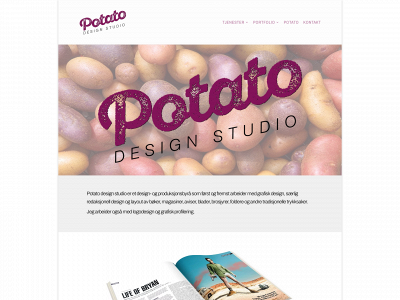 potatocreative.no snapshot