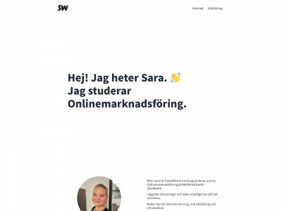 sarawiktorin.se snapshot