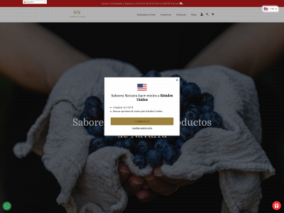 saboreanavarra.com snapshot