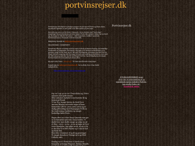 portvinsrejser.dk snapshot