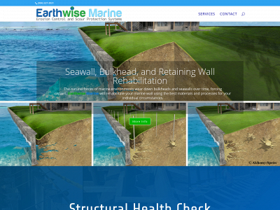 earthwisemarine.com snapshot