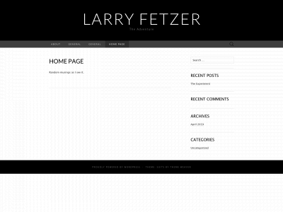 larryfetzer.com snapshot