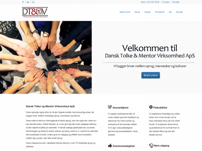 dansktolkevirksomhed.dk snapshot