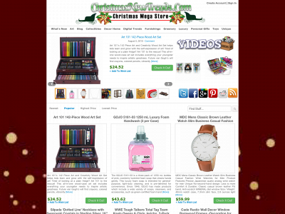 christmasnewtrends.com snapshot