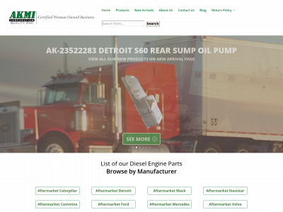 akmicorp.com snapshot