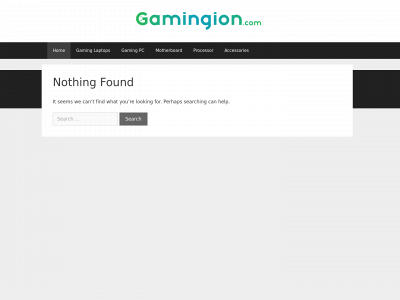 gamingion.com snapshot