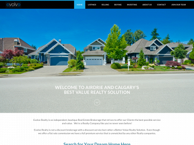 www.evolverealty.ca snapshot