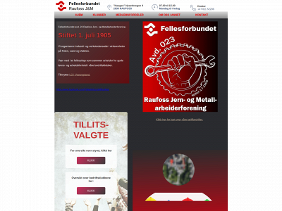 fellesforbundetraufoss.no snapshot