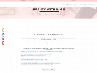 beautywithkimk.com snapshot