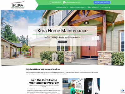 kurahome.com snapshot