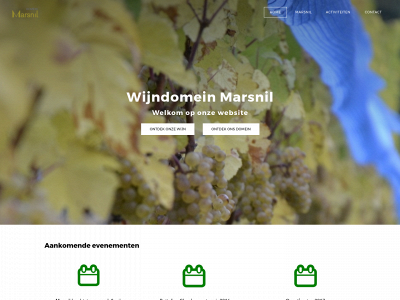 www.wijndomeinmarsnil.be snapshot