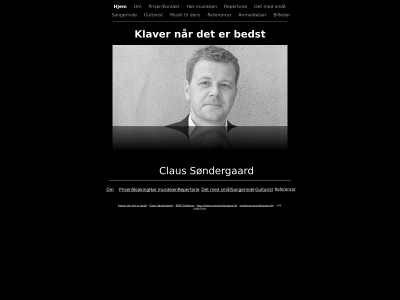 claussondergaard.dk snapshot
