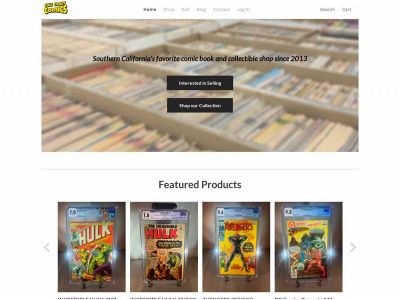 www.calicoastcomics.com snapshot