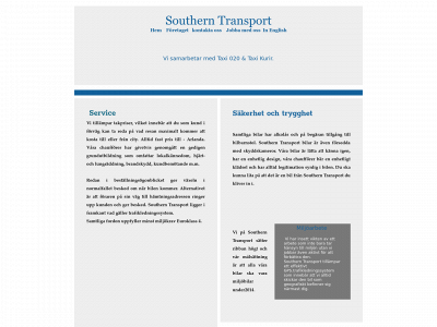 southerntransport.se snapshot