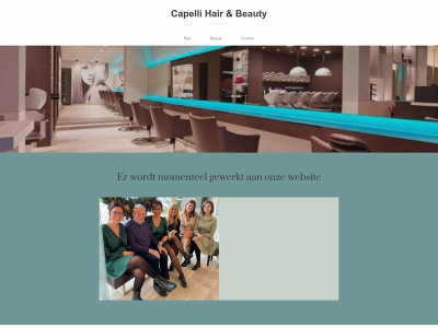 capellihair-beauty.be snapshot