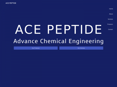 acepeptide.com snapshot