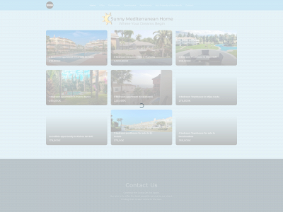 sunnymediterraneanhome.com snapshot