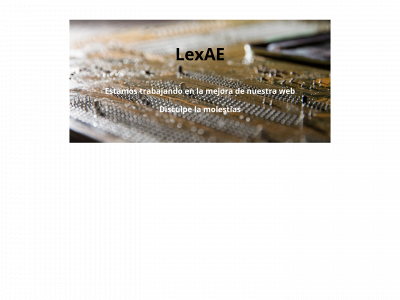 lexae.es snapshot
