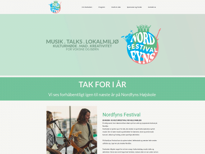 nordfynsfestival.dk snapshot