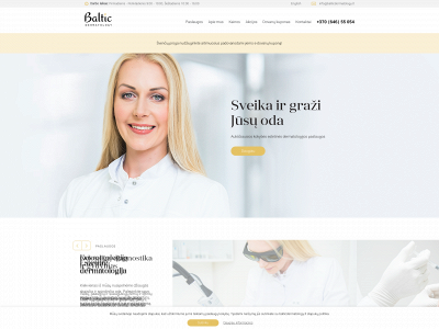 balticdermatology.lt snapshot