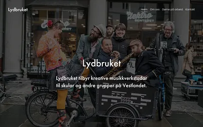 lydbruketvest.no snapshot