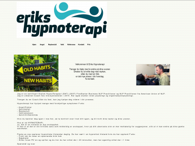 erikshypnoterapi.no snapshot