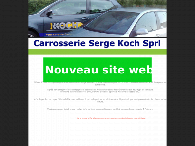 carrosseriekoch.be snapshot